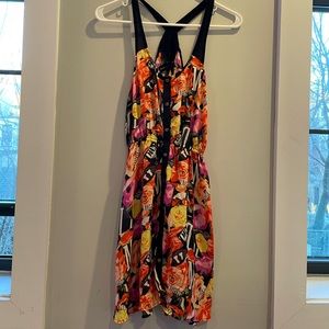 Short Floral summer Dress size: S / Small